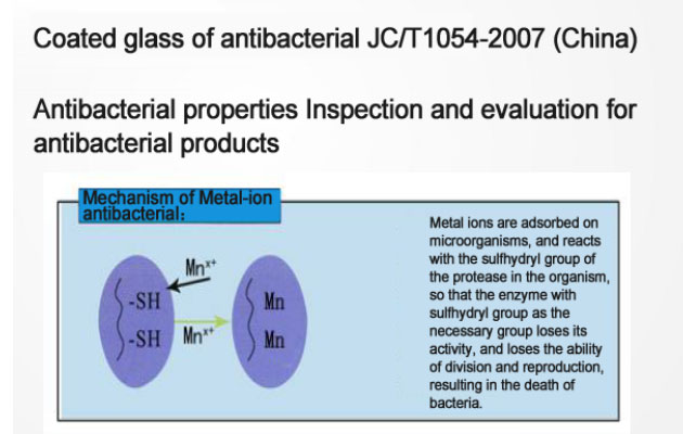 inspection and evaluation for antibacterial products