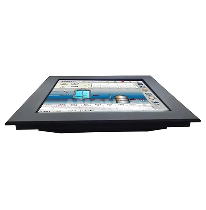 17 inch ir touch panel mount industrial panel pc 2