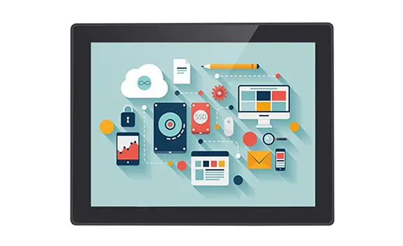 12.1 Inch LCD Touchscreen Monitor